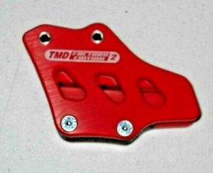 HONDA CRF150R CRF150RB CRF150 SWINGARM REAR SPROCKET CHAIN GUIDE 07-26  RED