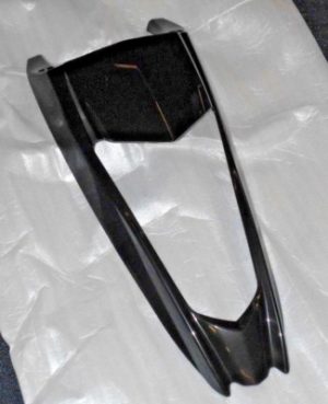 SUZUKI LTZ400, KAWASAKI KFX400,400 FRONT FENDER BLACK HEADLIGHT SHROUD 03-08