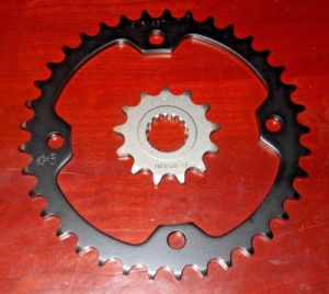 YAMAHA YFZ450R YFZ450X RAPTOR 700 FRONT & REAR HIGH TORQUE SPROCKET KIT, 13-37