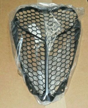 YAMAHA RAPTOR 700 BLACK PLASTIC FRONT RADIATOR GUARD, VENTED COVER 13-24