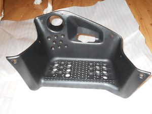 SUZUKI LT-A50 50 QUAD MASTER, KAWASAKI KFX50 LEFT FOOTWELL, FOOT FLOORBOARD 14091-S068-504 , 47211-43F00-291