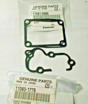 KAWASAKI KX80, KX85, KX100, RM100 ENGINE CYLINDER EXHAUST VALVE COVER GASKETS