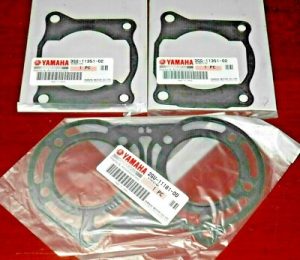 YAMAHA BANSHEE 350 OEM ENGINE CYLINDER HEAD & BASE GASKETS 1987-2012