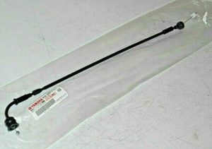YAMAHA PW50, PW 50 UPPER OEM TOP THROTTLE CONTROL CABLE 81-22,  4X4-26311-11-00