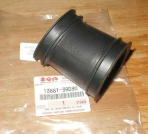 SUZUKI KING QUAD 300 AIR BOX TO CARBURETOR INTAKE BOOT, TUBE, DUCT  1999-2002