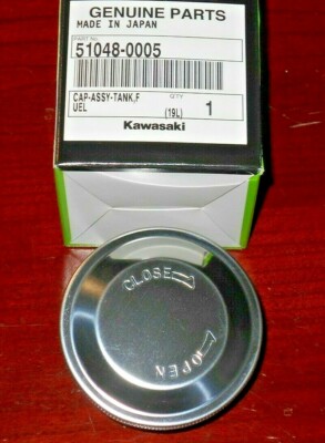 KAWASAKI MULE 2010,2020,2030,2500.2510,2520 CHROME GAS,FUEL TANK CAP 51048-0005
