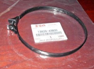 SUZUKI QUAD RACER LT500R 500 QUADZILLA DRZ250 AIR BOOT TO BOX CLAMP 13826-43B00