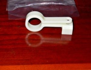 KAWASAKI KLX125, SUZUKI DRZ125 KLX DRZ 125 FRONT BRAKE HOSE, LINE, CABLE GUIDE
