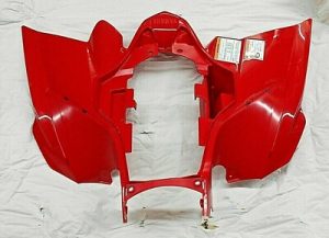 YAMAHA YFZ450R, YFZ450X SPECIAL EDITION RED REAR FENDERS 18P-W2161-40-00, 2009-2013