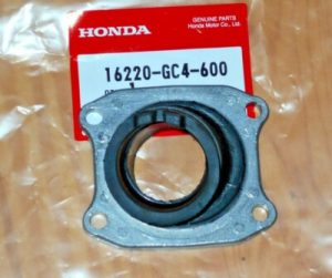 HONDA CR80 CR85 CR 80 85 ENGINE CARBURETOR RUBBER INTAKE REED CAGE BOOT 86-07, 16220-GC4-600,