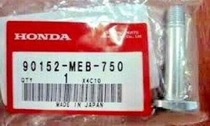 REAR SHOCK TOP UPPER BOLT, HONDA CR250, CRF 250X 250R 450R 450X 90152-MEB-750