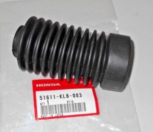 HONDA ATC 250ES BIG RED ORIGINAL BLACK FORK BOOT, GUARD, COVER 1985-1987, 51611-KL8-003