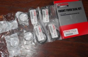 YAMAHA YZ125, YZ250F, YZ250X, WR250F, WR450F YZ450F FORK OIL, DUST SEAL BUSHINGS KIT 10-20, 17D-W003B-00-00