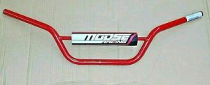 SUZUKI LTZ400, KAWASAKI KFX400, ARCTIC CAT DVX400 RED STEEL BARS HANDLEBARS