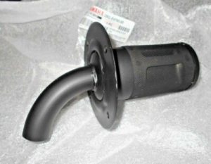 YAMAHA GRIZZLY, KODIAK, VIKING 700 EXHAUST MUFFLER SPARK ARRESTOR OUTLET PIPE 2BG-E4780-00-00