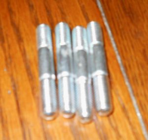 KAWASAKI CYLINDER HEAD STUDS X4  KX80,KX125,KDX200, KXT250 TECATE 3 WHEELER