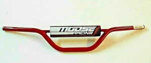 DRR50 DRR70 DRR90,DRR100, APEX, ETON 50, 90 KIDS ATV RED  STEEL HANDLEBARS BARS