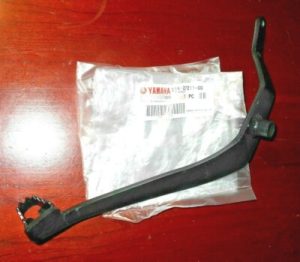 YAMAHA PW80 YZINGER, REAR FOOT BRAKE PEDAL, STEP 21W-27211-00-00