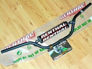 HONDA TRX 400EX, 400X, 450R, 450ER, 700XX, 200SX, RENTHAL BLACK ALLOY HANDLEBARS