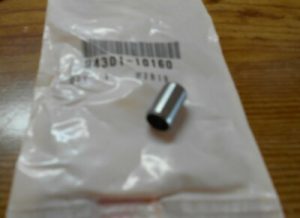 HONDA MOTORCYCLE,ATC,ATV ENGINE CASE,CYLINDER,HEAD,WATER PUMP DOWEL 94301-10160