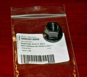 KTM SWINGARM PIVOT BOLT,SHOCK LINKAGE 14mm NUT 54603015000,440,520,550,620,360,