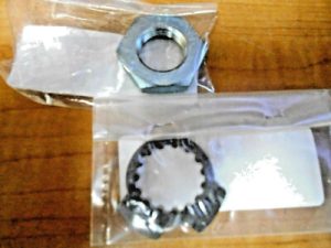 YAMAHA RAPTOR 700 FRONT SPROCKET RETAINING NUT & LOCK WASHER  06-26, 90179-22011-00 & 90215-25003-00