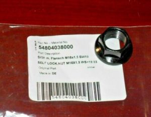 KTM SWINGARM PIVOT BOLT NUT 450XCWSD,500EXC,500EXCF,500XCW,505SXF,505XCF, 525EXC