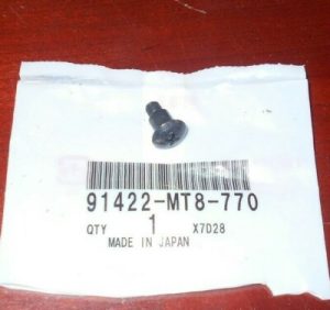 HONDA CR125,CR250,CRF250R,CRF250X,CRF450R,CRF450X SEAT FRONT COLLAR,MOUNT SCREW