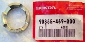 HONDA TRX 200, 250, 350 FOURTRAX, 400, 450, 500 FOREMAN SWINGARM PIVOT BOLT NUT
