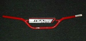 SUZUKI LTZ400, KAWASAKI KFX400, ARCTIC CAT DVX400 RED STEEL BARS HANDLEBARS
