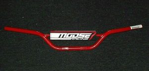ATC110,ATC125,ATC200,ATC200E,ATC200S,ATC200M,200ES RED STEEL HANDLEBARS, BARS