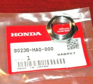 HONDA TRX 350 FOREMAN 450,300 FOURTRAX,RANCHER CLUTCH HUB LOCK NUT 90236-HA0-000