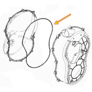 POLARIS CLUTCH COVER SEAL 5521802,SPORTSMAN 550,850,SCRAMBLER 1000,RANGER,DIESEL