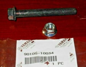 YAMAHA BOTTOM A ARM MOUNTING BOLT & NUT BLASTER,BANSHEE, WARRIOR, RAPTOR, YFZ450