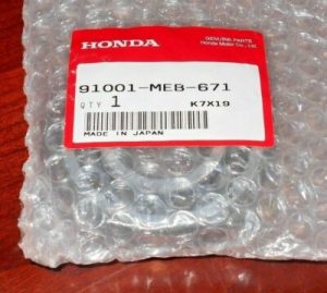 HONDA CRF450R CRF 450R ORIGINAL OEM ENGINE CRANK BEARING 91001-MEB-671, 02-16
