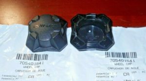 CAN-AM COMMANDER, TRAXTER, DEFENDER FRONT, REAR WHEEL CENTER NUT HUB CAP, COVER X2, 705401541