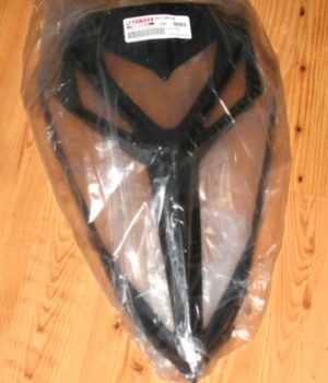 YAMAHA RAPTOR 700 BLACK FRONT FENDER VENTED NOSE HOOD, RADIATOR COVER 13-26