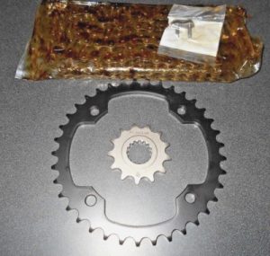 YAMAHA YFZ450R YFZ450X RAPTOR 700 FRONT & REAR SPROCKET KIT & CHAIN, 13-37