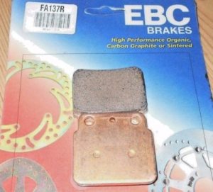 LT500R 500 QUAD RACER QUADZILLA,LT250R,LTZ400,KFX400 DVX400 EBC REAR BRAKE PADS