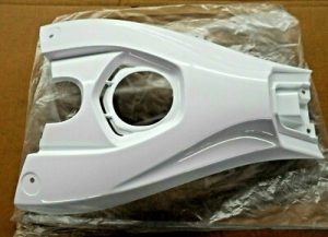 YAMAHA YFZ450R YFZ450X YFZ 450R 450X WHITE GAS TANK COVER 2009-2013