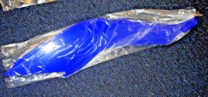 YAMAHA YFZ450R YFZ 450R FRONT FENDER BLUE LEFT SIDE PANEL 1TD-F1711-30-00