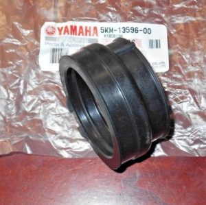 YAMAHA  660 GRIZZLY, RHINO ENGINE CARBURETOR RUBBER INTAKE BOOT 5KM-13596-00-00