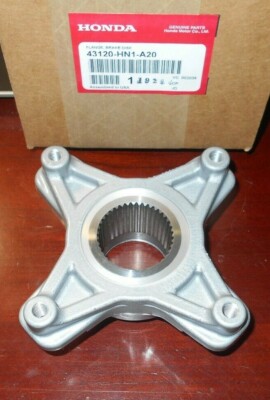 HONDA TRX400EX,TRX 400X,400EX REAR BRAKE ROTOR DISC HUB,FLANGE, MOUNT,ALUMINUM