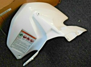 HONDA TRX 400EX, 400X TRX400EX WHITE LEFT FRONT FENDER 08-14, 61200-HN1-A70ZA