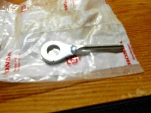 HONDA ATC110,ATC125,ATC185,ATC200,ATC200E,ATC200M REAR WHEEL CHAIN ADJUSTER BOLT