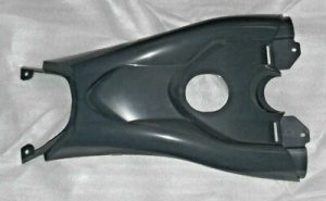 YAMAHA RAPTOR 700 FRONT FENDER GREY GAS TANK COVER 06-12, 1S3-2171A-20-00