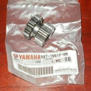 YAMAHA RAPTOR 250, XT250 ENGINE STARTER MOTOR IDLER GEAR #2, 5XT-15517-00-00