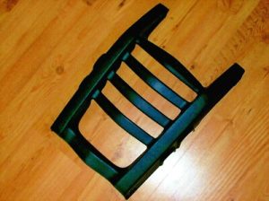 HONDA RANCHER 420 ATV ORIGINAL FRONT BUMPER BLACK PLASTIC GUARD COVER 07-14