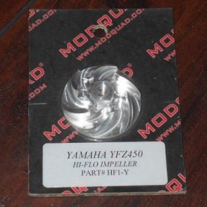 YAMAHA YFZ450,YZ400F,WR400F,YZ426F,WR426F HI-FLO ALUMINUM WATER PUMP IMPELLER
