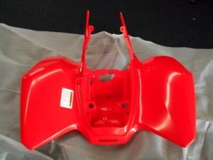 HONDA TRX250EX TRX 250EX 250X TRX250X OEM RED REAR FENDERS 2006-2026, 80150-HN6-F80ZB